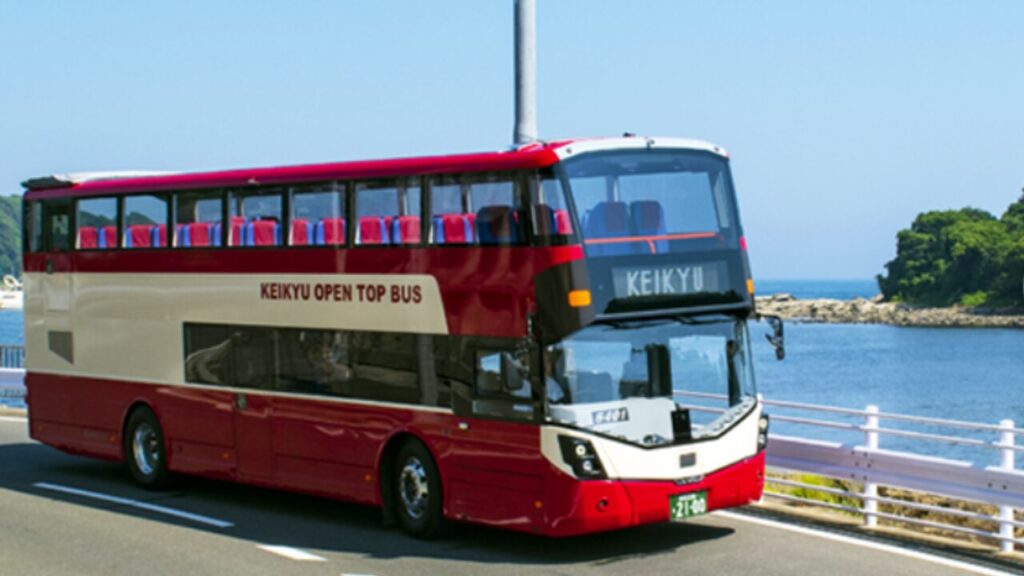 KEIKYU OPEN TOP BUS MIURA_京浜急行電鉄公式ページより参照